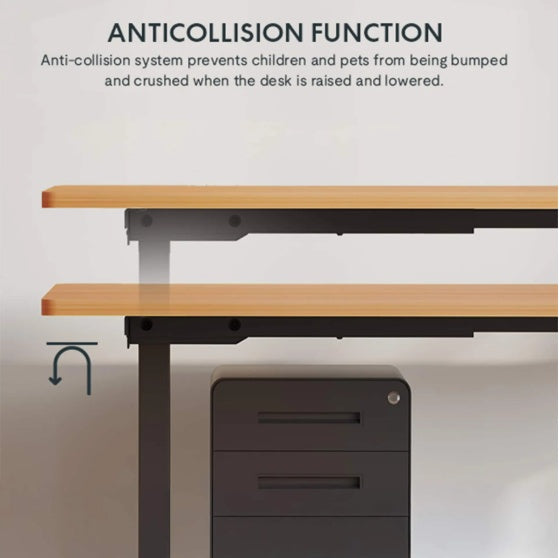 Electric Standing Desk Adjustable Height Desk Home Office Computer Workstation Sit Stand Up Desk