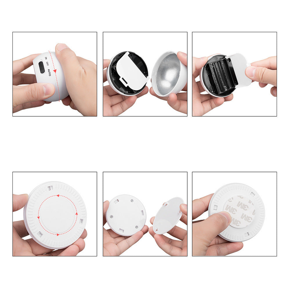 Rechargeable body sensing desk lamp