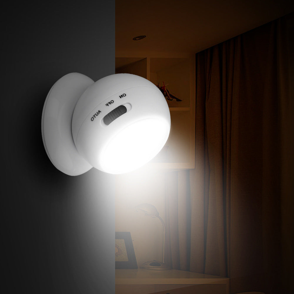 Rechargeable body sensing desk lamp