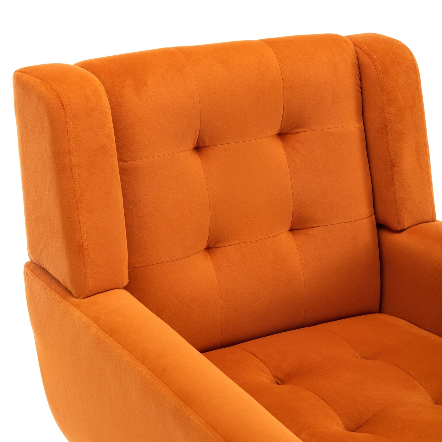 Modern Soft Velvet Ergonomic Accent Chair For Living Room, Bedroom, Home