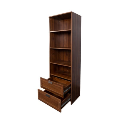 Bookshelf With Drawers, 70.87 Tall, 4 Shelf, Modern, Home Office, Living Room, Study