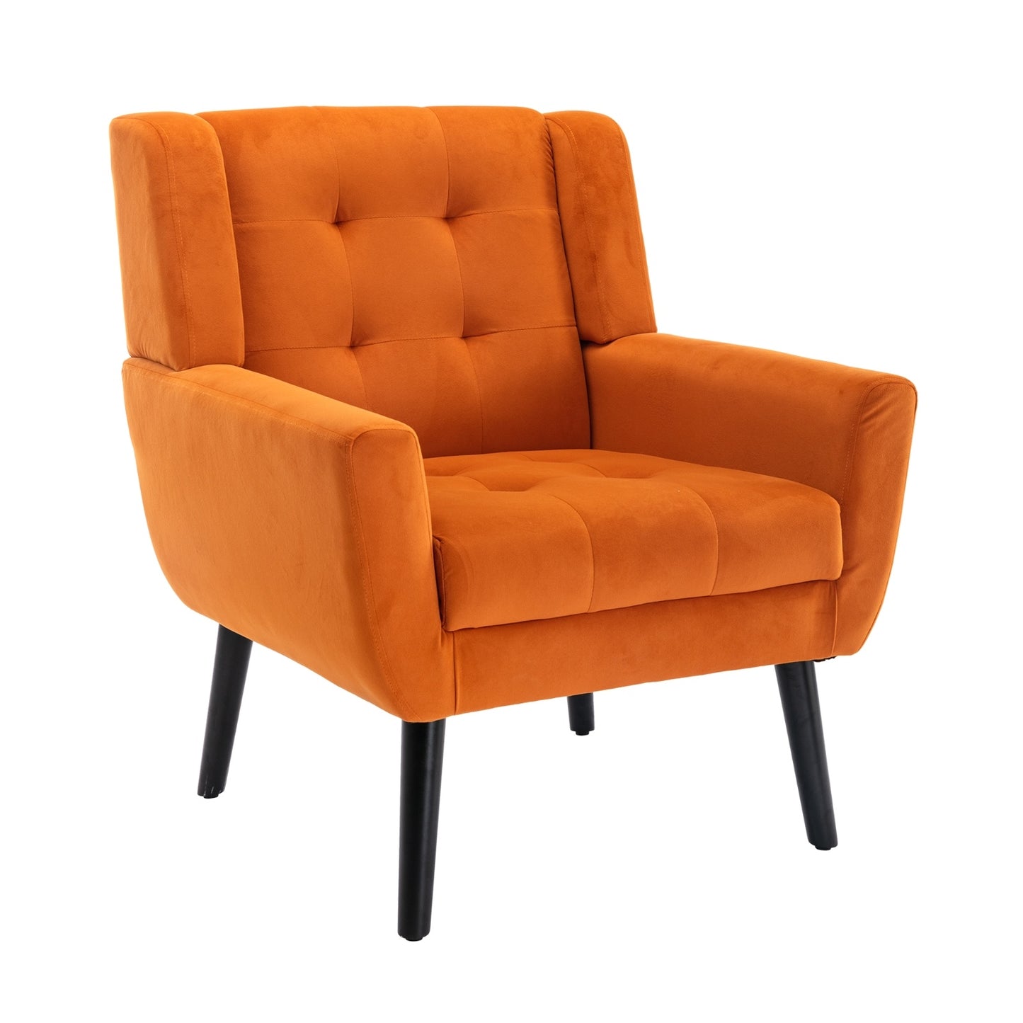 Modern Soft Velvet Ergonomic Accent Chair For Living Room, Bedroom, Home