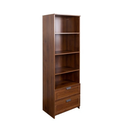 Bookshelf With Drawers, 70.87 Tall, 4 Shelf, Modern, Home Office, Living Room, Study