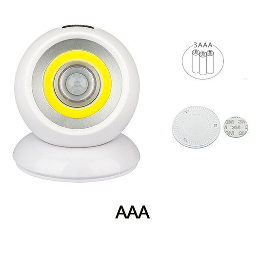 Rechargeable body sensing desk lamp