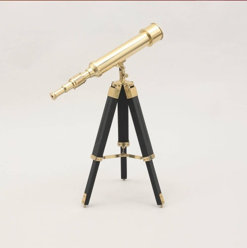 Downloads  Collapsible Brass Telescope On Tripod Stand -18